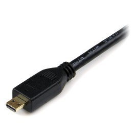 StarTech 2m High Speed HDMI Cable with Ethernet HDMI to HDMI Micro - HDMI cable with Ethernet - HDMI male to micro HDMI male