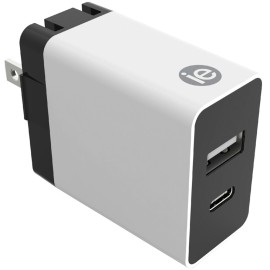 iEssentials3.4-Amp Dual-USB Wall Charger