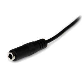 StarTech 2m Slim 3.5mm Stereo Extension Audio Cable - Male / Female - Headphone Audio Extension Cable Cord - 2x Mini Jack 3.5mm - 2 m