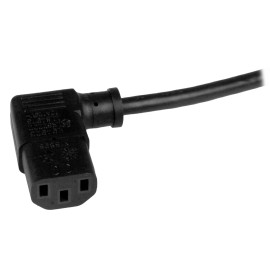 StarTech Computer Power Cord - NEMA 5-15P to Right-Angle C13 - Power cable