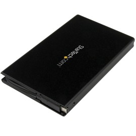 StarTechUSB 3.1 (10Gbps) 2.5" SATA SSD/HDD Enclosure with Integrated USB-C Cable