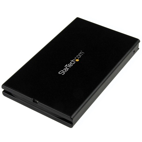 StarTechUSB 3.1 (10Gbps) 2.5" SATA SSD/HDD Enclosure with Integrated USB-C Cable