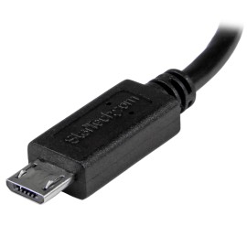 StarTech USB OTG Cable - Micro USB to Mini USB - M/M - 8 in.