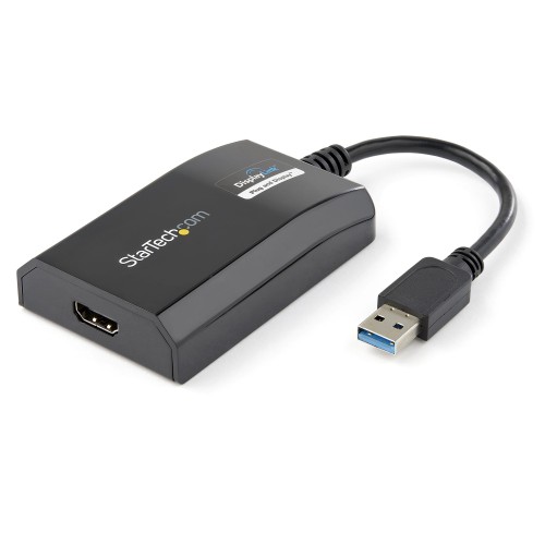 StarTech USB 3.0 to HDMI External Video Card Adapter - DisplayLink Certified - 1920x1200 - MultiMonitor Graphics Adapter - Supports Mac & Windows