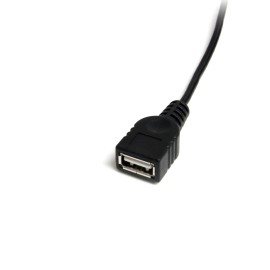 StarTech 1 ft Mini USB 2.0 Cable - USB A to Mini B F/M