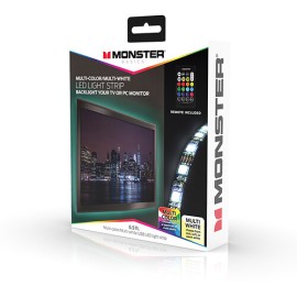 Monster Multi-Color And Multi-White Led Light Strip, 6.5 Ft.