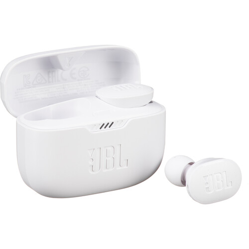 JBL Tune 130NC Noise-Canceling True Wireless In-Ear Headphones (White)