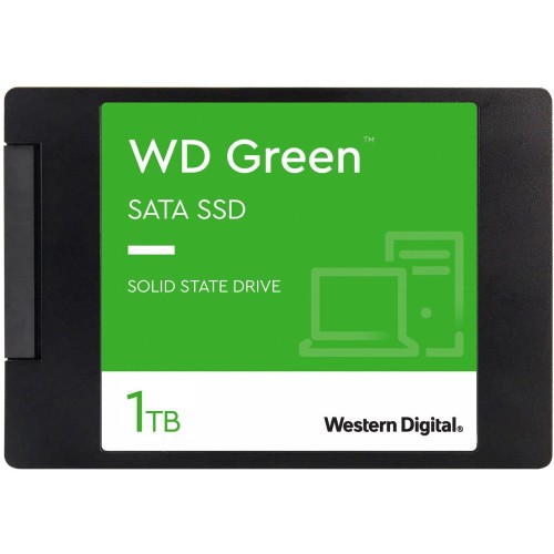 WD Green WDS100T3G0A - SSD - 1 TB - internal - 2.5" - SATA 6Gb/s