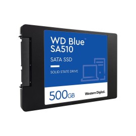 WD Blue SA510 WDS500G3B0A - SSD - 500 GB - internal - 2.5" - SATA 6Gb/s - blue