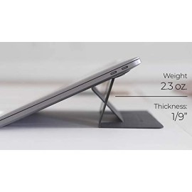 Adjustable Laptop Stand The Worlds first "invisible" Laptop Stand (Compatible with laptops up to 15.6” ONLY)