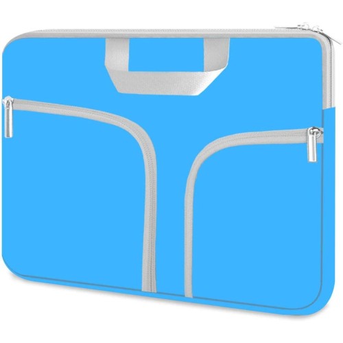 HESTECH Laptop case 14 inch,Chromebook Sleeve Cover,Neoprene Protective Carrying Bag for 14-15.6" Blue