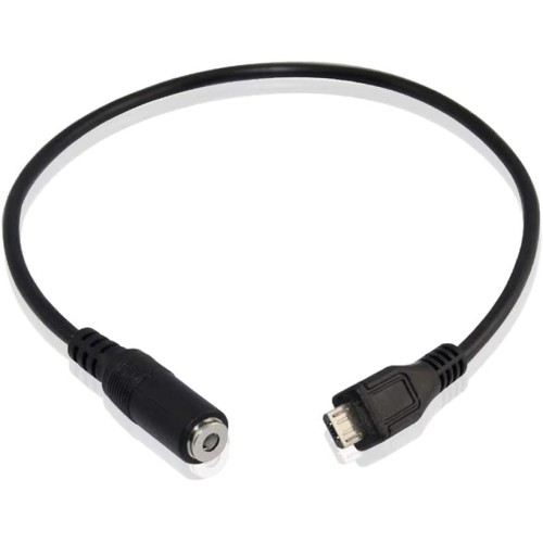 BlastCase Sync 3.5mm F Aux Audio Jack to Micro USB 5 Pin Male Converter Audio Cable