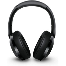 Philips PH802 Wireless Bluetooth Over-Ear Headphones Noise Isolation Stereo with Hi-Res Audio, up to 30 Hours Playtime with Rapid Charge (TAPH802BK)