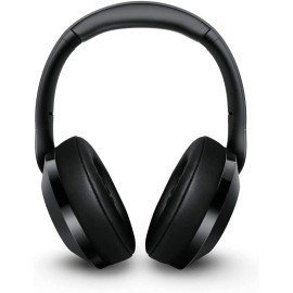 Philips Audio Wireless Bluetooth Over-Ear Headphones Noise Isolation Stereo with Hi-Res Audio, up to 30 Hours Playtime with Rapid Charge (Noise Isolation), Black (PH05)