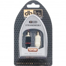 Db Link Twisted-Pair Strandworx Series Rca Y-Adapter, 1 Female To 2 Males
