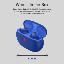 Beats Studio Buds – True Wireless Noise Cancelling Earbuds – Compatible with Apple & Android Ocean Blue