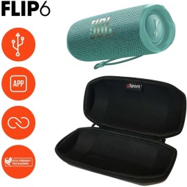 JBL Flip 6 Speaker for portable use wireless Bluetooth 20 Watt - Green
