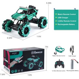 NQD 1:14 Remote Control Big Monster Car, 4wd Off Road Rock Electric Toy Off All Terrain Radio Remote Control Vehicle Truck Crawler