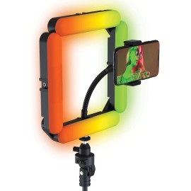Bower WA-MOD4RGB RGB Quad Modular Light Kit with Tripod, Black