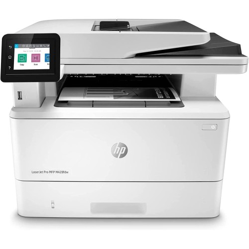 HP Laserjet Pro M428fdw Monochrome Wireless All-in-One Laser Printer, Print&Copy&Scan&Fax for Home Office, 40ppm, 4800x600dpi, 2.7" Color TS, Wi-Fi, Works with Alexa W1A30A