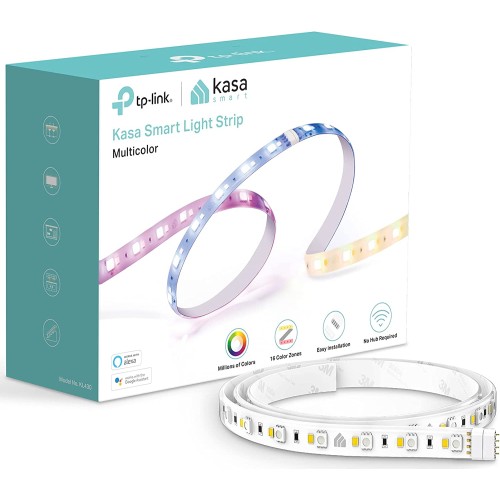 Kasa Smart Premium LED Light Strip KL430, 16 Color Zones RGBIC with Approx