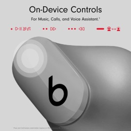 Beats Studio Buds – True Wireless Noise Cancelling Earbuds – Compatible with Apple & Android, Built-in Microphone Moon Gray