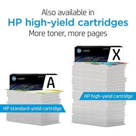 Original HP 212X Black High-yield Toner Cartridge | Works with HP Color LaserJet Enterprise M554, M555 Series, HP Color LaserJet Enterprise MFP M578 Series | W2120X