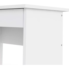 Tvilum Desk with 5 Drawers, White