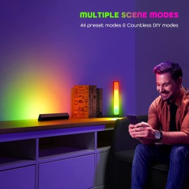 Lytmi RGB Smart LED Light Bars, Gaming Lights, Sync to PC Screen & Music, Ambient Lighting