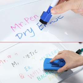 Mr. Pen- Magnetic Dry Erase Markers, 8 Pack with 1 Dry Erase Eraser, Dry Erase Markers Magnetic, Dry Erase Markers with Magnet, Dry Erase Magnetic Markers, Back to School Supplies