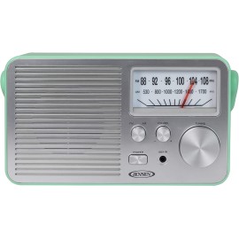 Jensen Mr-750 Portable Am/Fm Radio (Green)