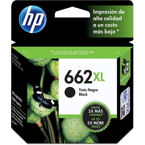 HP 662XL Black Original Ink Cartridge (CZ105AL)