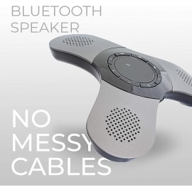 Skywin Bluetooth Conference Speaker with Microphone - Wireless Conference Call USB Speakerphone for Mobile Phone and Computer