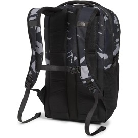 The North Face Jester School Laptop Backpack, Asphalt Grey Snowcap Mountains Print/TNF Black