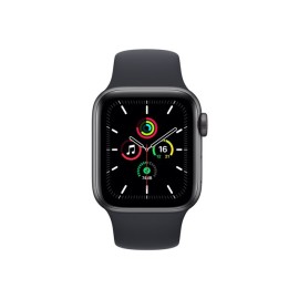 Apple Watch SE (GPS) 40 mm ALUMINUM CASE WITH MIDNIGHT SPORT BAND