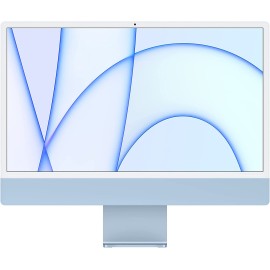 Apple iMac (24-inch, Apple M1 chip with 8‑core CPU and 8‑core GPU, 8GB RAM, 512GB) - Blue