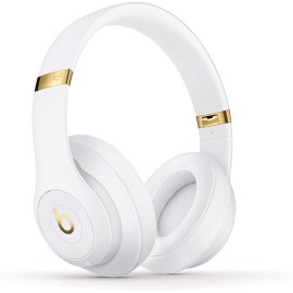 Beats Studio3 Wireless Noise Cancelling Over-Ear Headphones - Apple W1 Headphone Chip, Class 1 Bluetooth, 22 Hours of Listening Time, Built-in Microphone - White