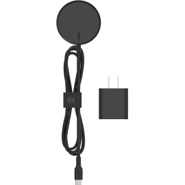 Belkin - BOOST CHARGE 7.5 Watts Magnetic Wireless Charger for iPhone 12/13 - Black