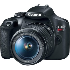 Canon EOS Rebel T7 DSLR Camera with 18-55mm Lens | Built-in Wi-Fi | 24.1 MP CMOS Sensor | DIGIC 4+ Image Processor and Full HD Videos