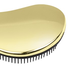 Cosmopolitan Electroplated Detangling Hair Brush (Gold)