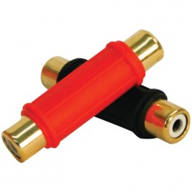 Db Link Plastic-Grip Gold Barrel Connectors, 2 Pk (Female/Female)