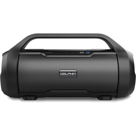 Dolphin LX-20 Dual Portable Bluetooth Waterproof Tube Speaker with HD Sound and Bass, High Power 30W, Includes FM Radio, USB/SD MP3, AUX Input