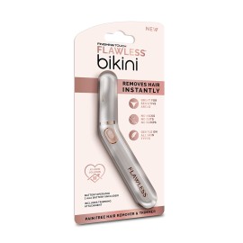 Finishing Touch Flawless Bikini Shaver and Trimmer Hair Remover for Women, Dry Use Electric Razor