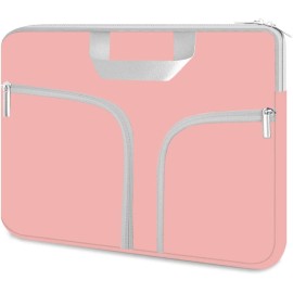 HESTECH 15.6 Laptop Sleeve Case Cover Protective Bag for 15"inch Pink