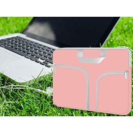 HESTECH 15.6 Laptop Sleeve Case Cover Protective Bag for 15"inch Pink