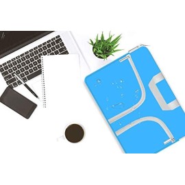HESTECH Laptop case 14 inch,Chromebook Sleeve Cover,Neoprene Protective Carrying Bag for 14-15.6" Blue