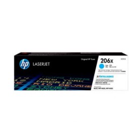HP 206X (W2111X) High Yield Cyan Original Toner Cartridge