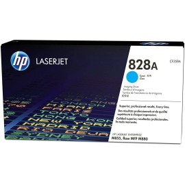 HP 828A - Cyan - original - drum kit - for Color LaserJet Managed Flow MFP M880; LaserJet Enterprise Flow MFP M880