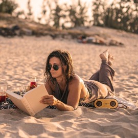 House of Marley EMJA021SB Get Together Mini 2 Portable Bluetooth Speaker