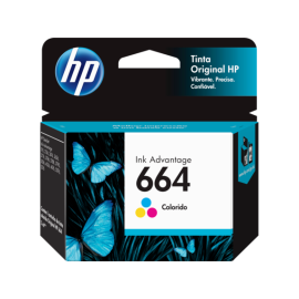 Hp 664 Tri Color Ink Cartridge (F6V28A)